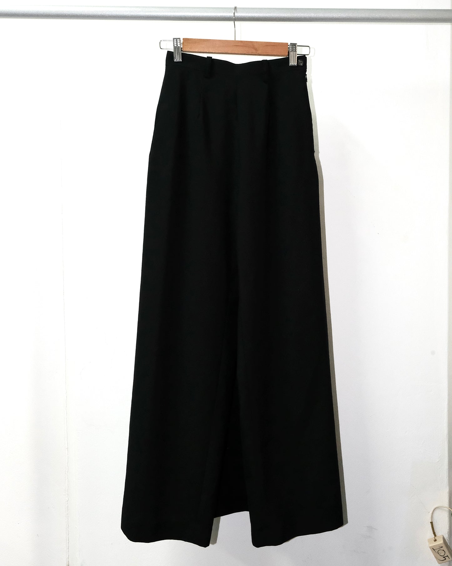 JEAN PAUL GAULTIER CLASSIQUE BLACK MAXI PANTS