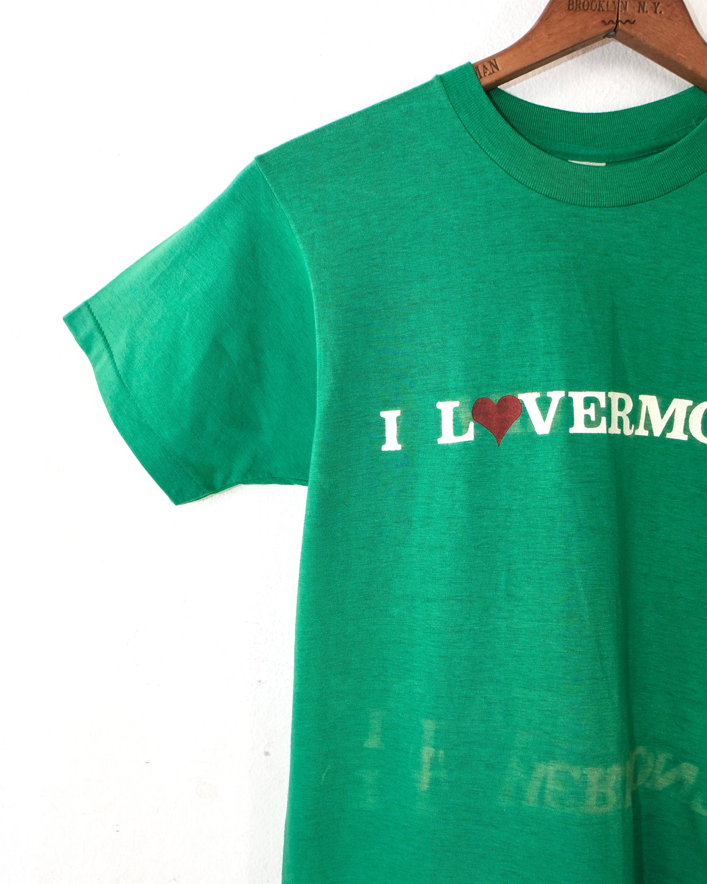 80s I LOVE VERMONT TEE
