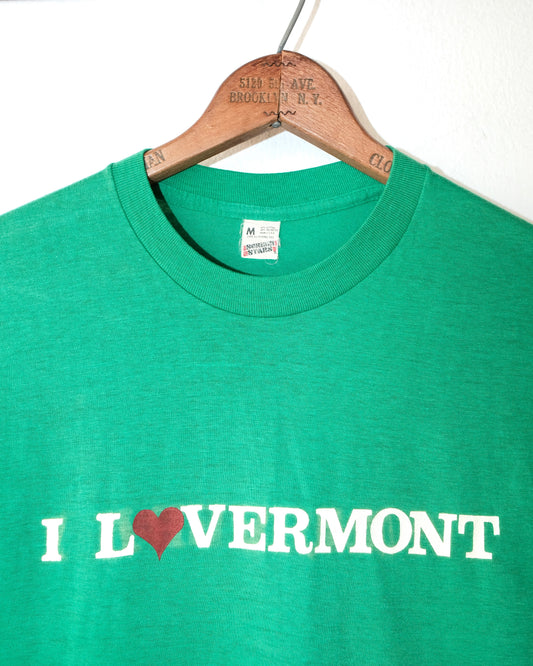 80s I LOVE VERMONT TEE