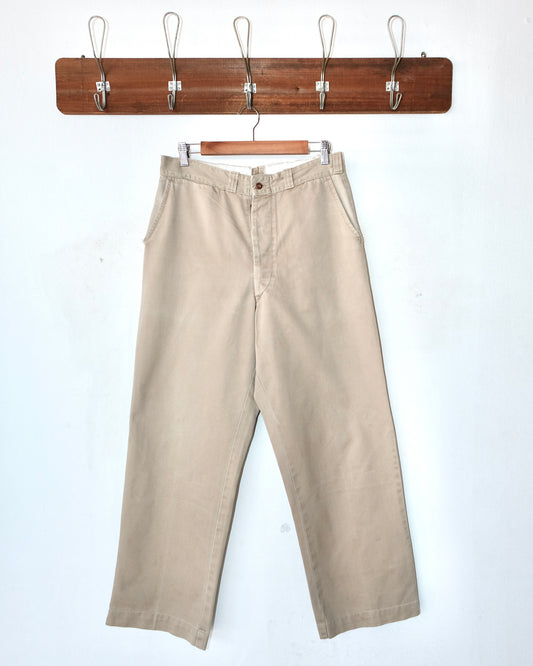 50s U.S.A.F COTTON CHINO TROUSERS