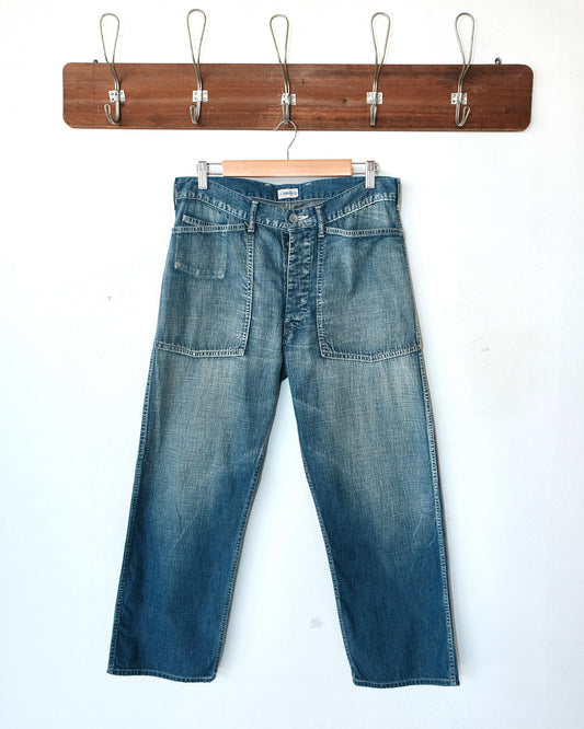 J.S HOMESTEAD DENIM WORK TROUSER