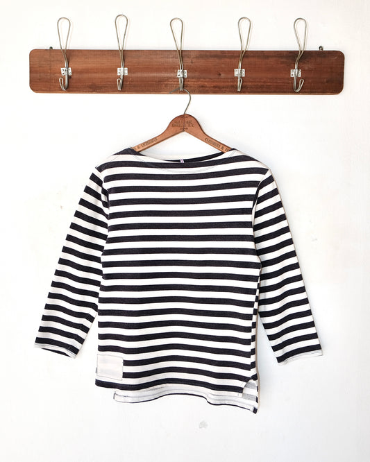 MFSC 1010 INDIGO YARN “MARINIÈRE” STRIPED JERSEY SHIRT