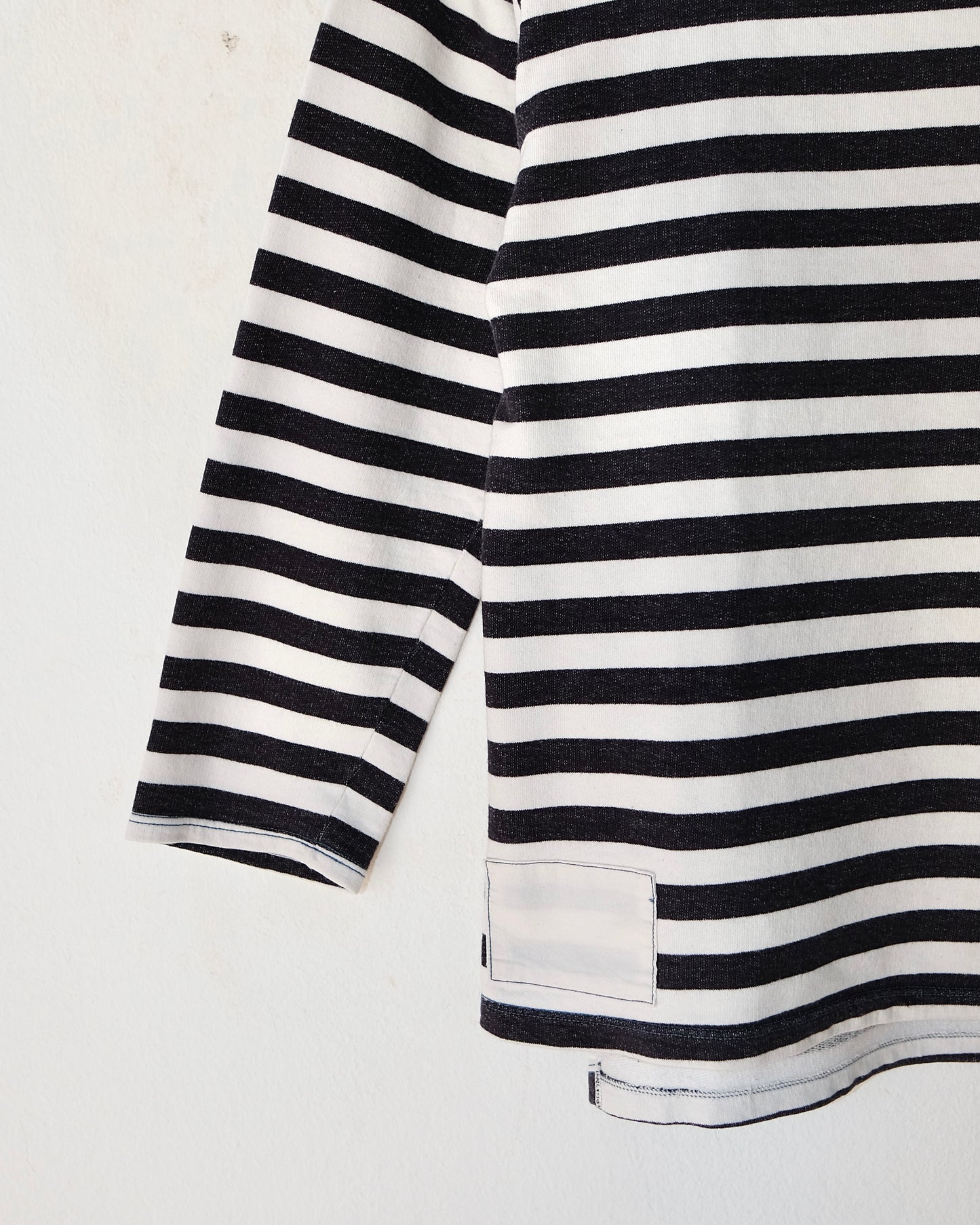 MFSC 1010 INDIGO YARN “MARINIÈRE” STRIPED JERSEY SHIRT