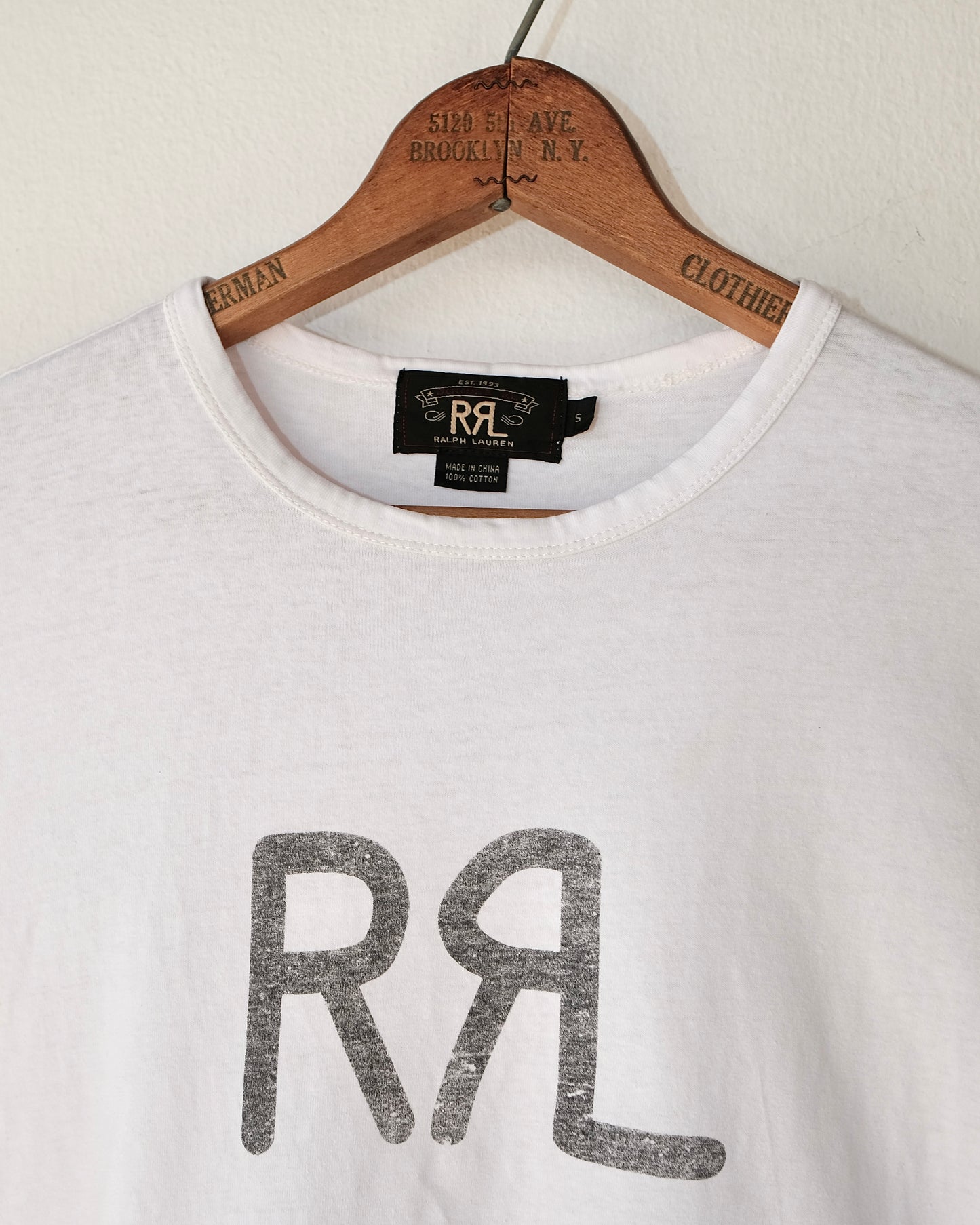 POLO RRL LOGO & LONGHORN GRAPHICS TEE