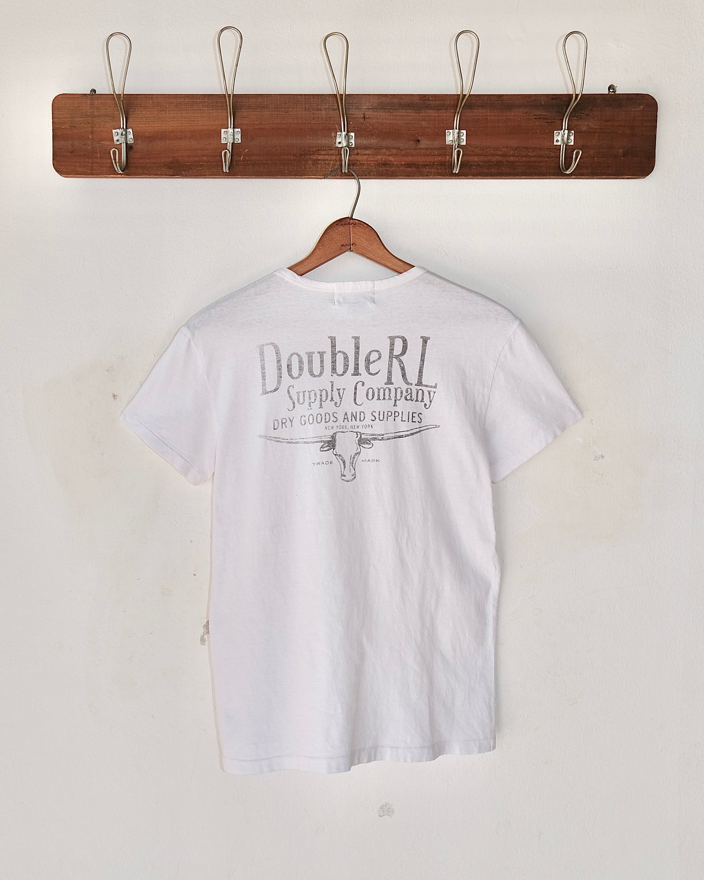 POLO RRL LOGO & LONGHORN GRAPHICS TEE