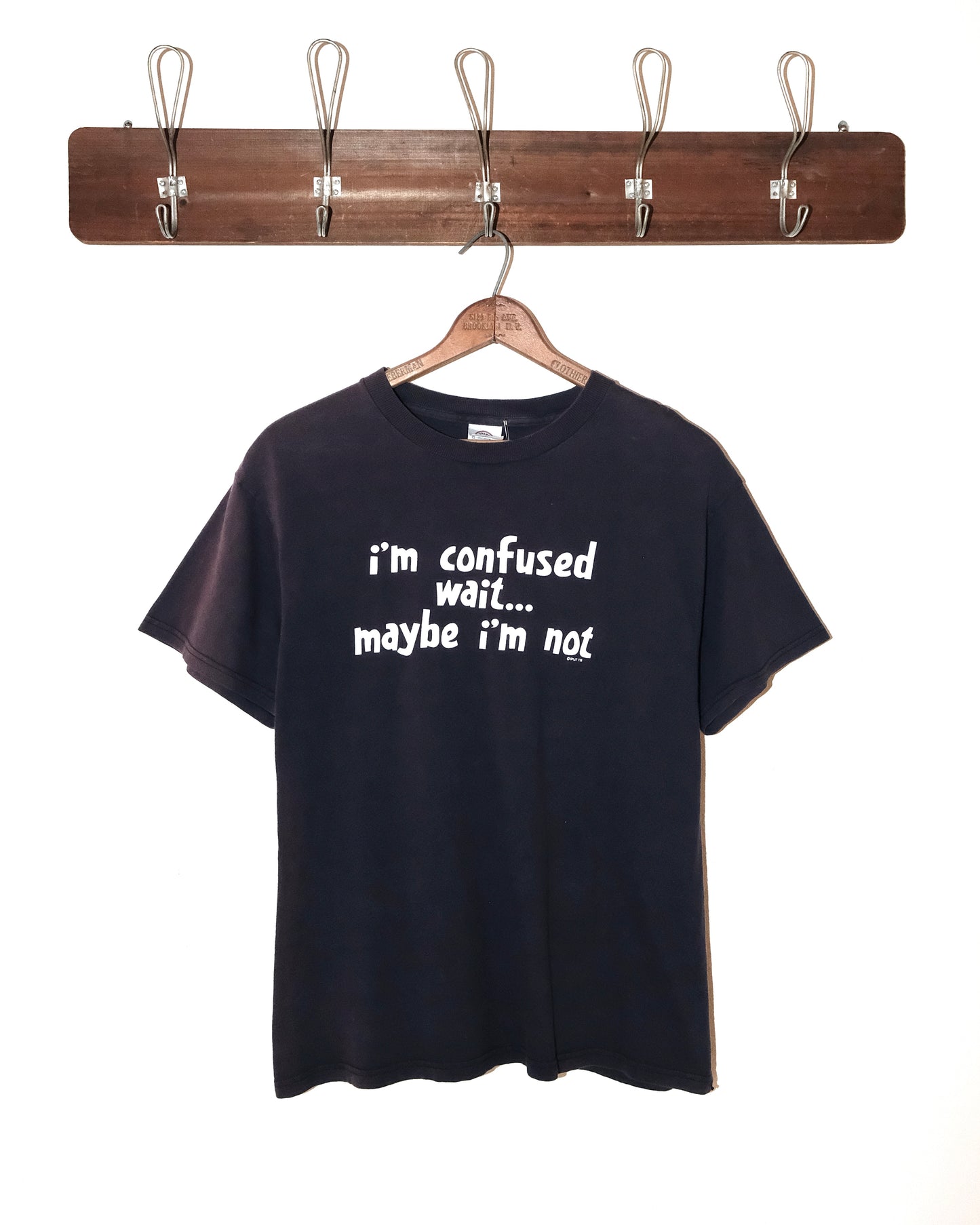 90s I'M CONFUSED FONT TEE