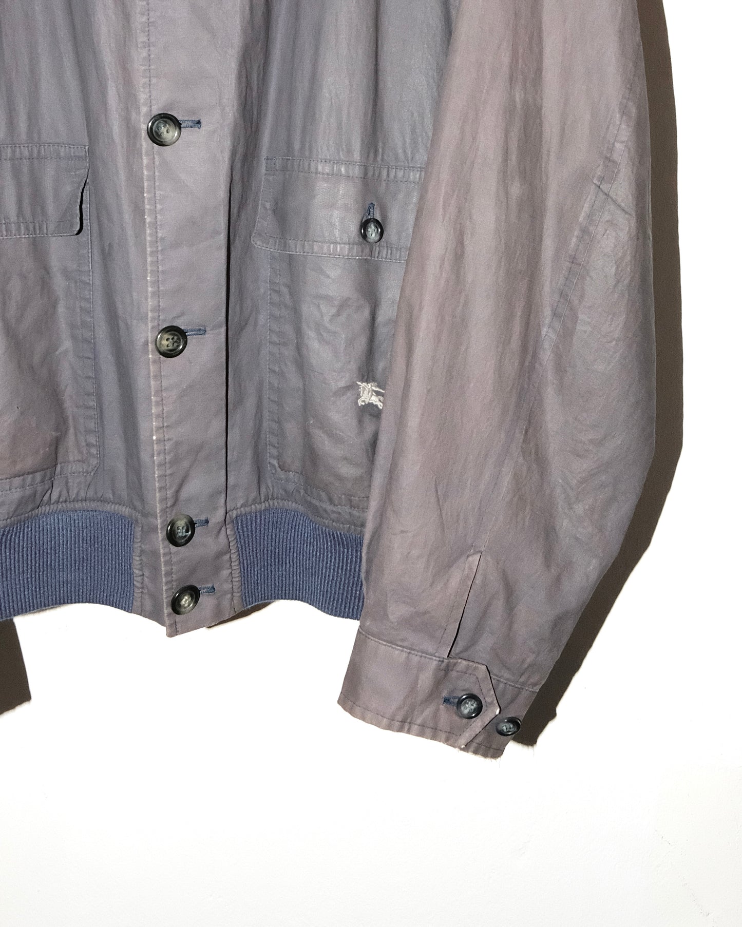 90s BURBERRY FADED  BOMBER JACKET