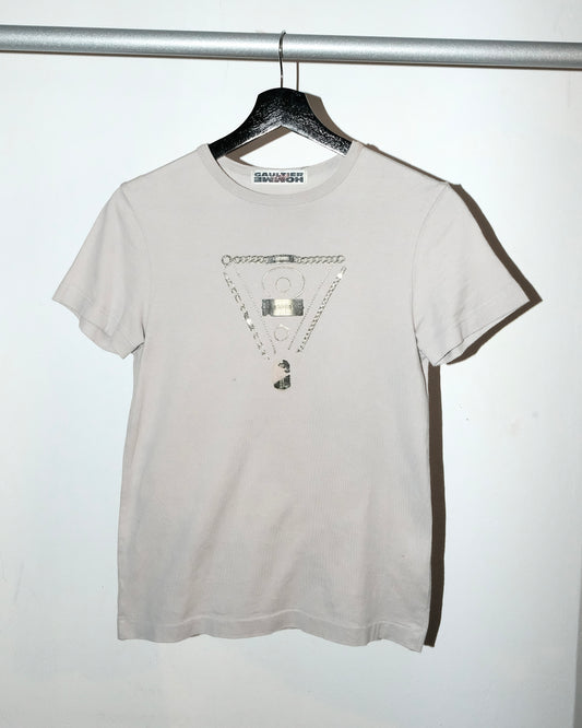 JEAN PAUL GAULTIER HOMME GRAPHIC PRINTED TEE