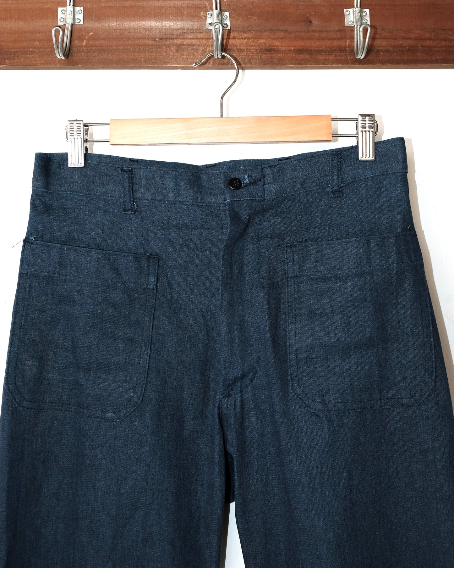 80s U.S.NAVY DENIM SAILOR PANTS