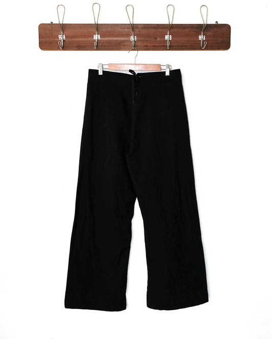 90s U.S.NAVY BLACK WOOL SAILOR PANTS