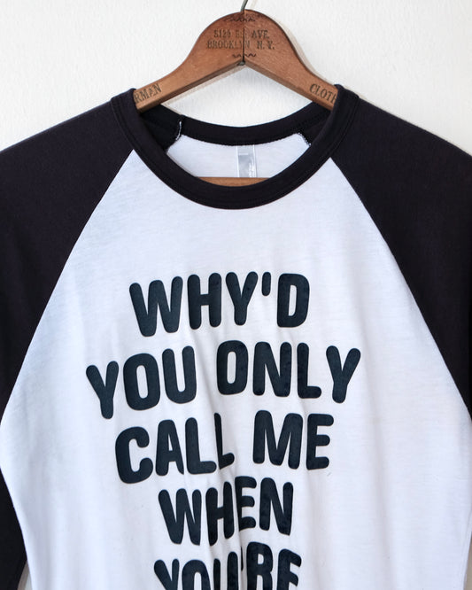 2000s SLOGAN HALF-SLEEVE TEE