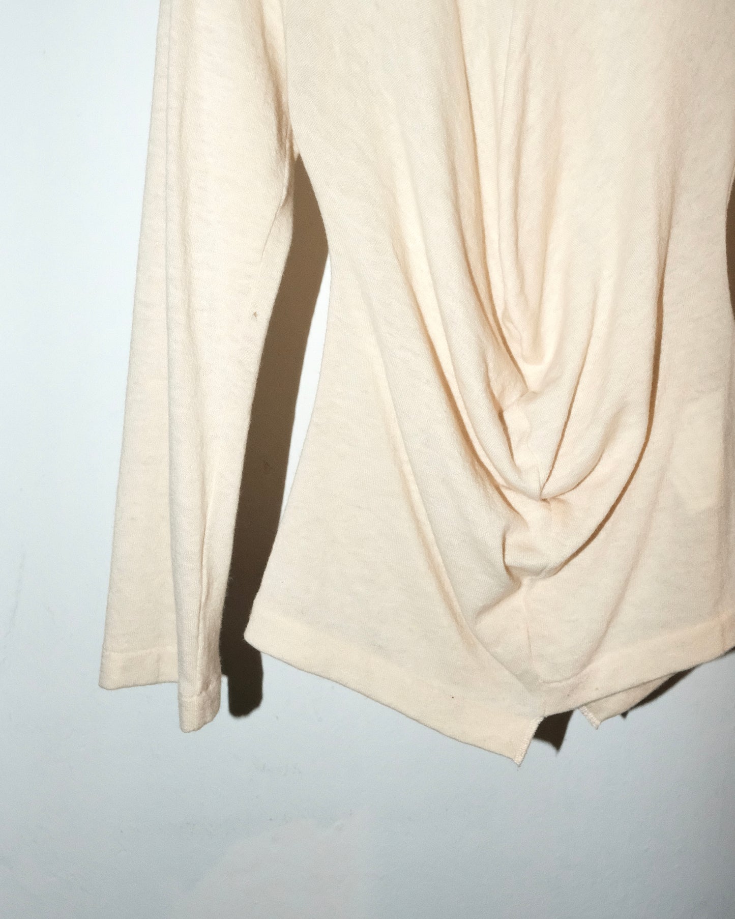 COMME des GARCONS AD2014 ASYMMETRY HEM LONG SLEEVE