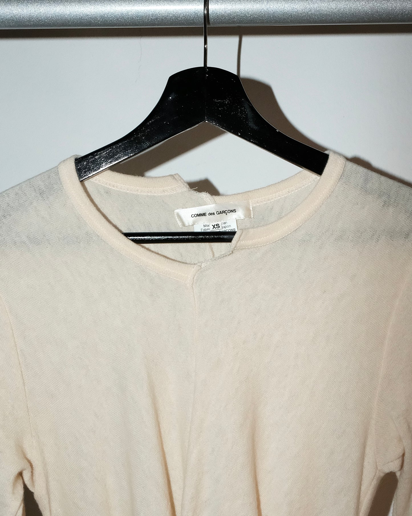 COMME des GARCONS AD2014 ASYMMETRY HEM LONG SLEEVE