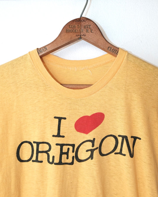 70s I LOVE OREGON TEE