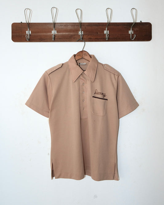 80s KING LOUIE CHAIN STITCHED BOWLING SHIRT
