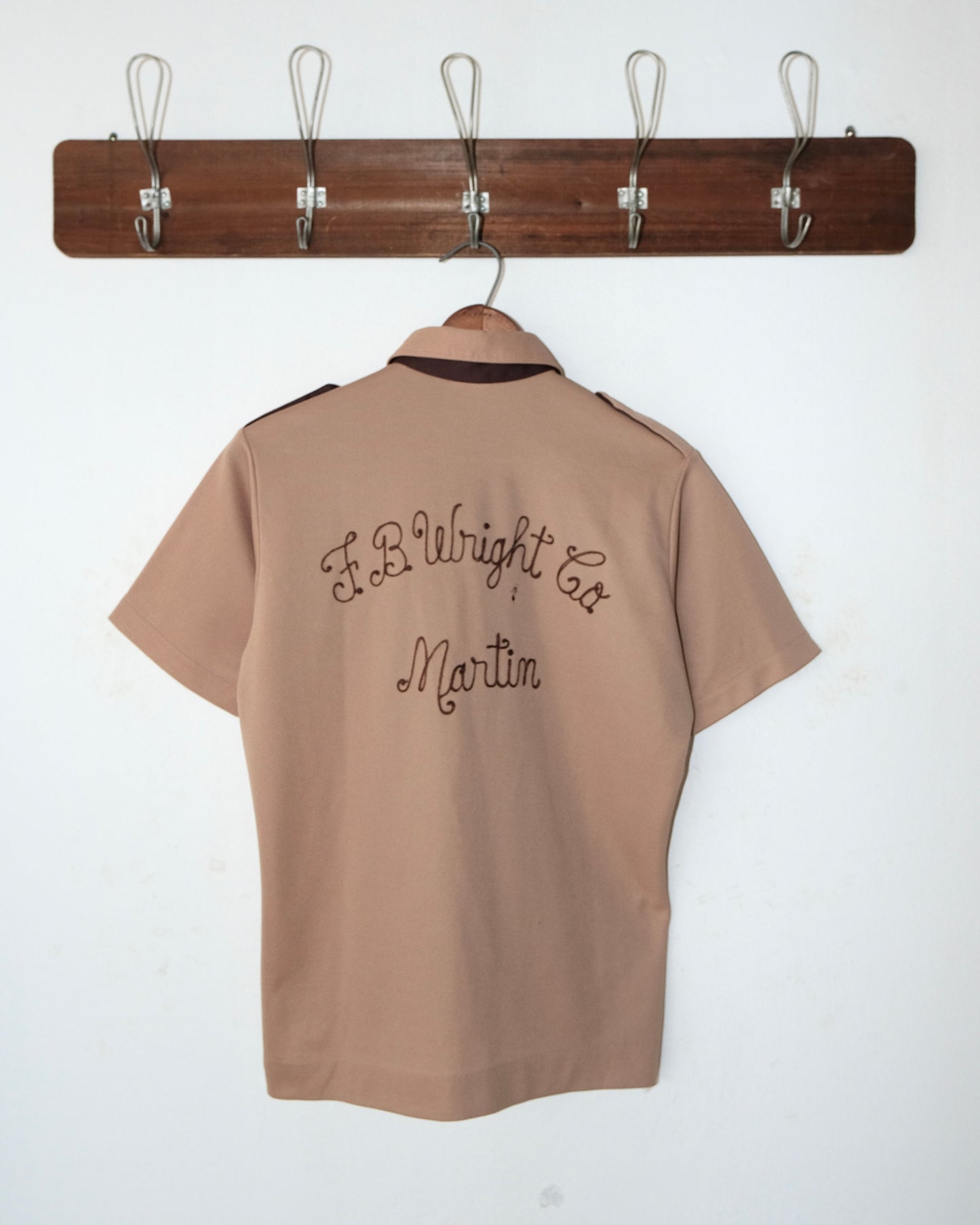 80s KING LOUIE CHAIN STITCHED BOWLING SHIRT