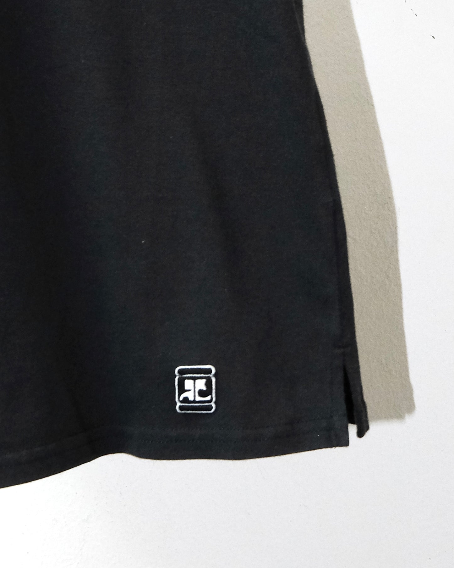 COURRÈGES SPORT SLOGAN PRINT TEE