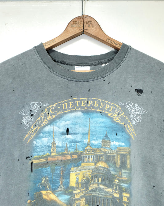 90s ST. PETERSBURG FADED AND DISTRESSED TEE