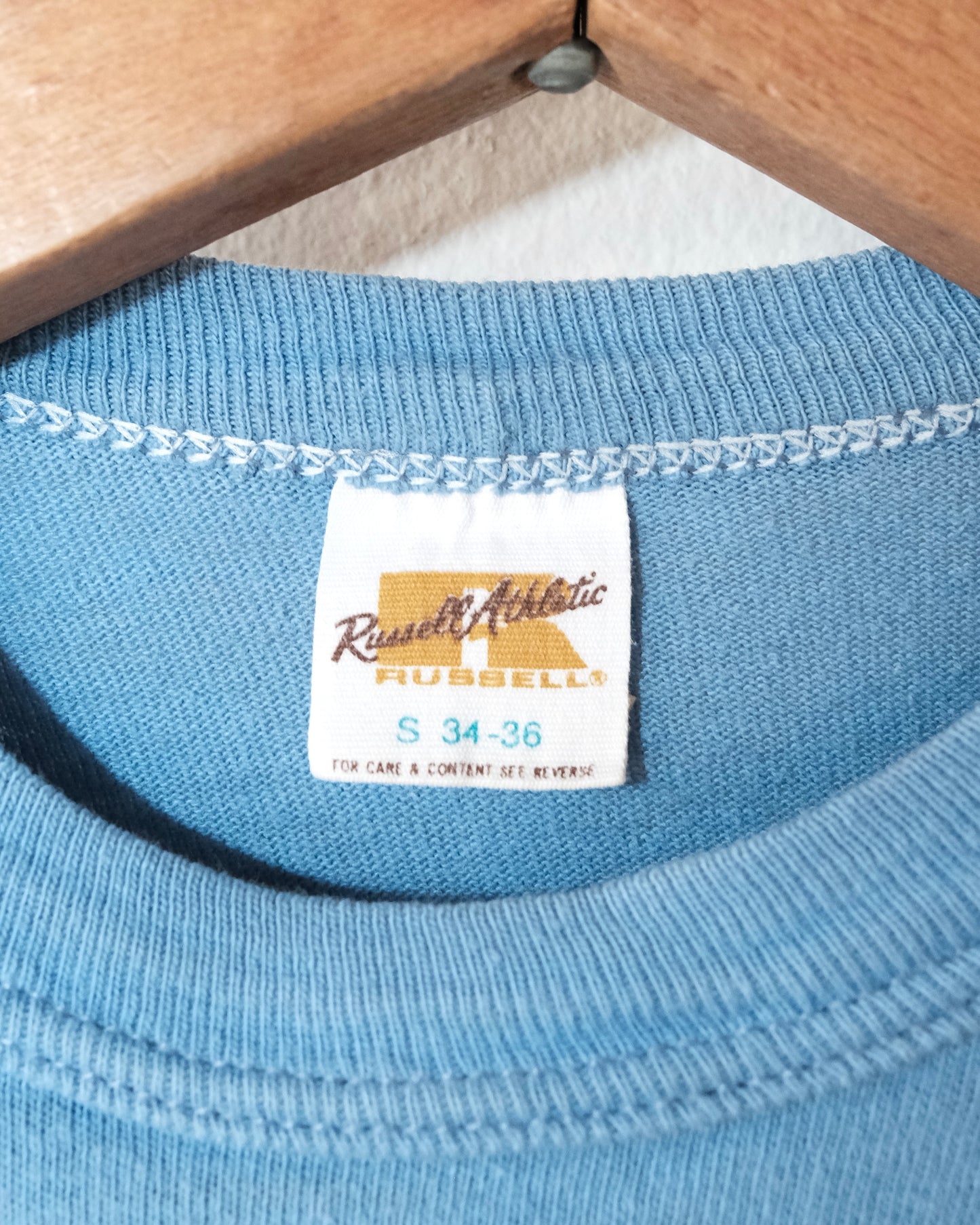 70s RUSSELL HOOP CAMP TEE