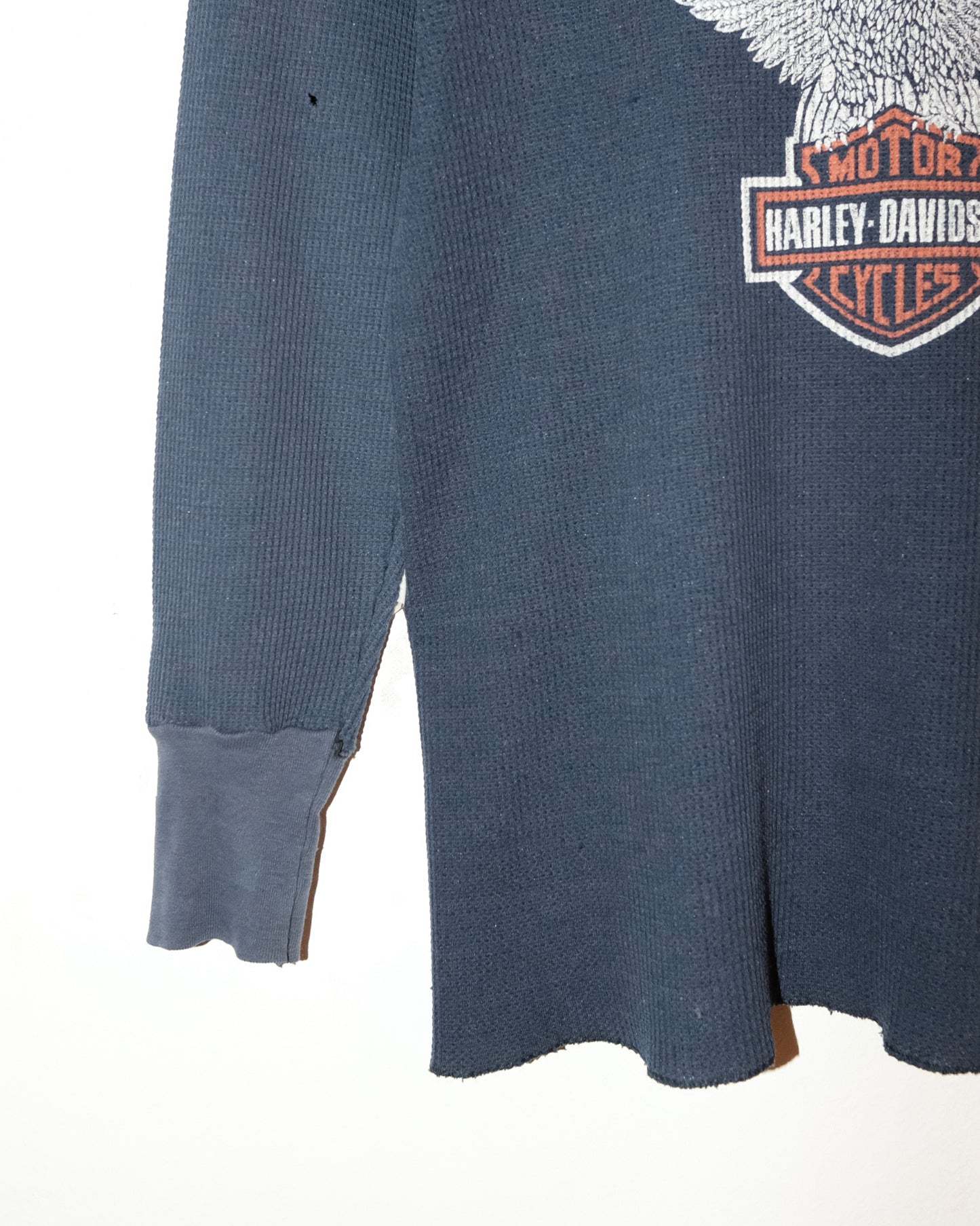 80s HARLEY DAVIDSON ‘THE EAGLE SOARS ALONE’ THERMAL TEE
