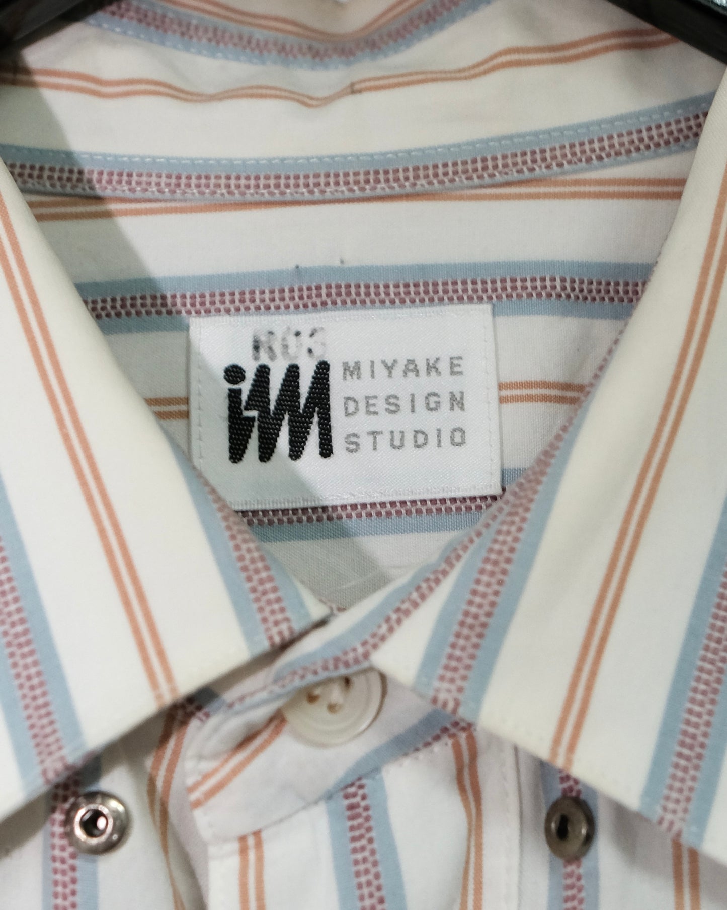 IM DESIGN BY ISSEY MIYAKE STRIPED SHIRT