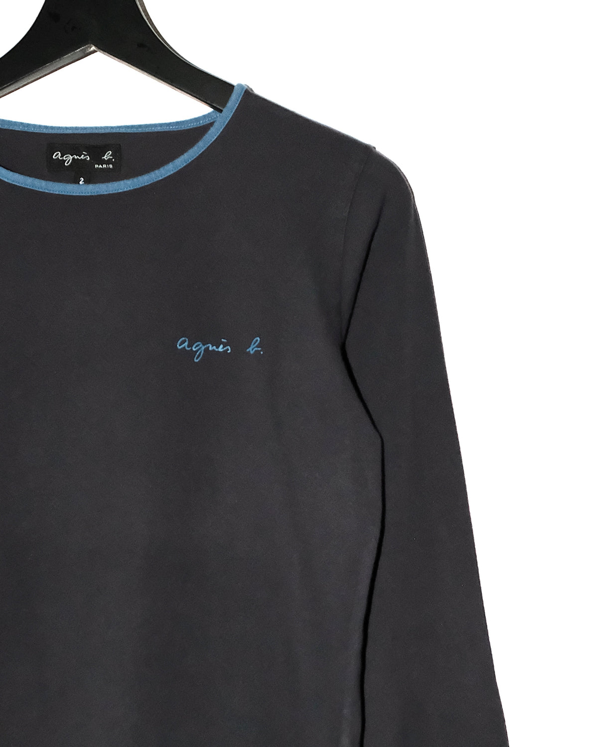 Agnés B. LOGO LONG SLEEVE TOP