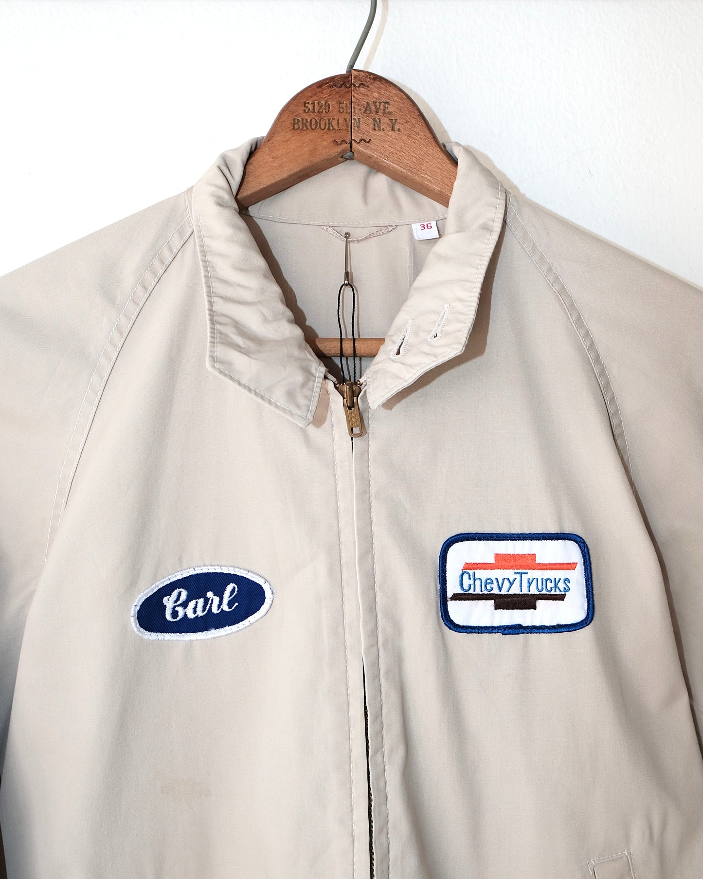 70s HERRINGTON JACKET WITH PATCHES