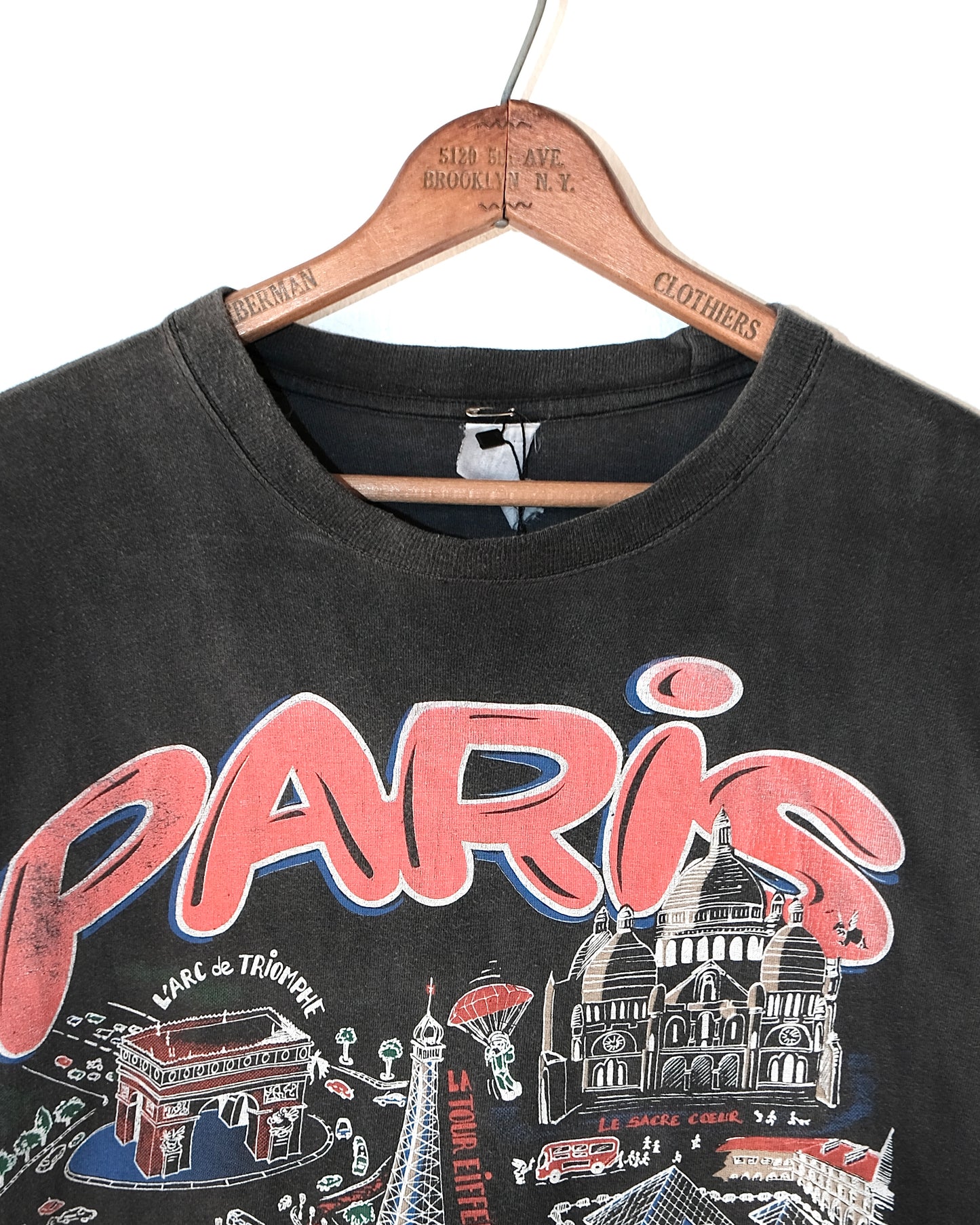 80s PARIS SOUVENIR BOXY TEE