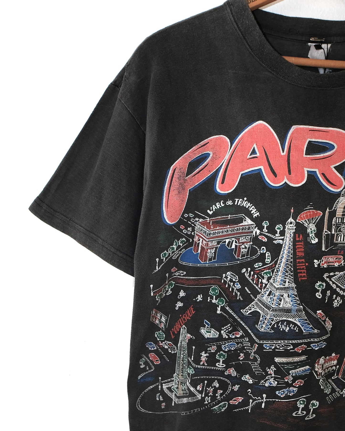 80s PARIS SOUVENIR BOXY TEE