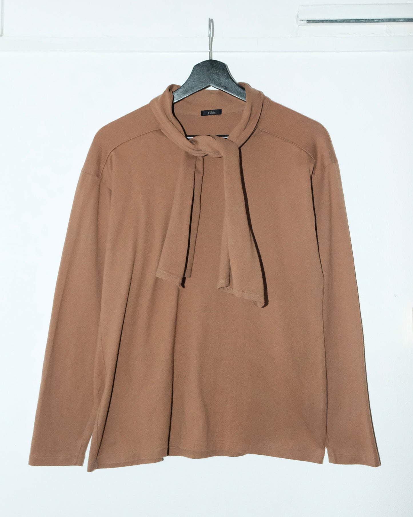 Y’s bis by YOHJI YAMAMOTO BLOUSE WITH TIE NECK