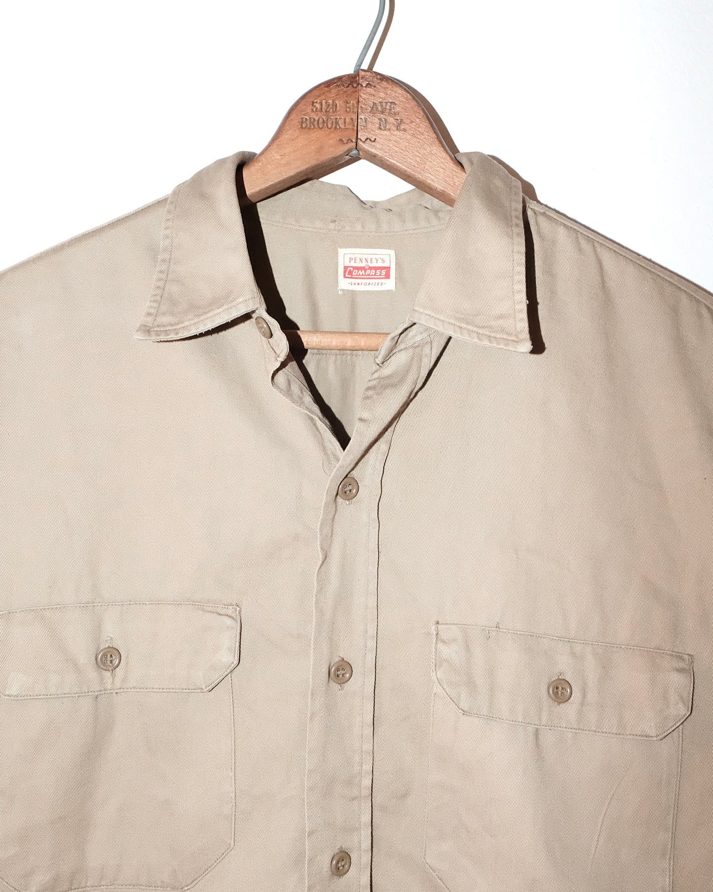 50s PENNY’S COMPASS SANFORIZED SHIRT
