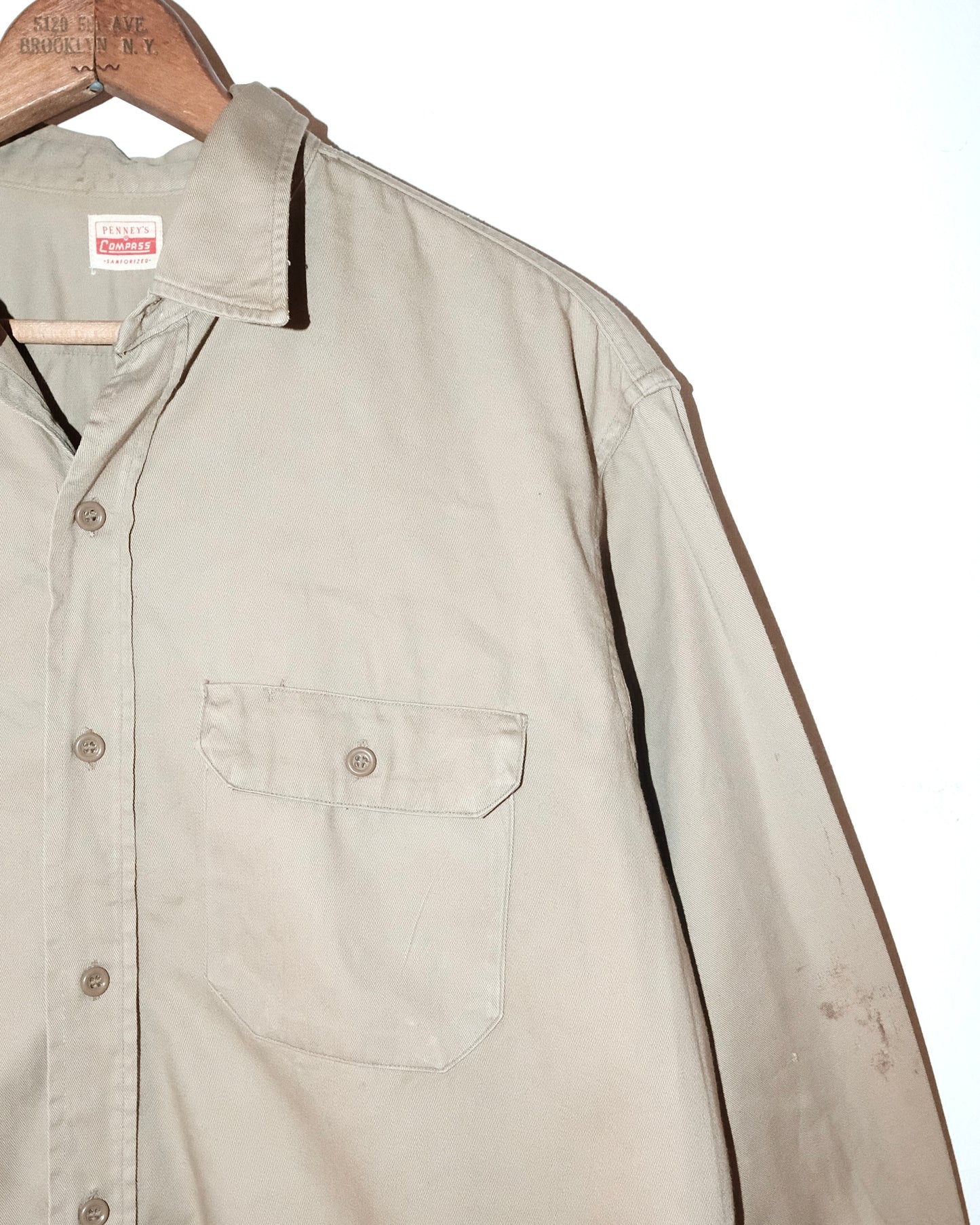 50s PENNY’S COMPASS SANFORIZED SHIRT