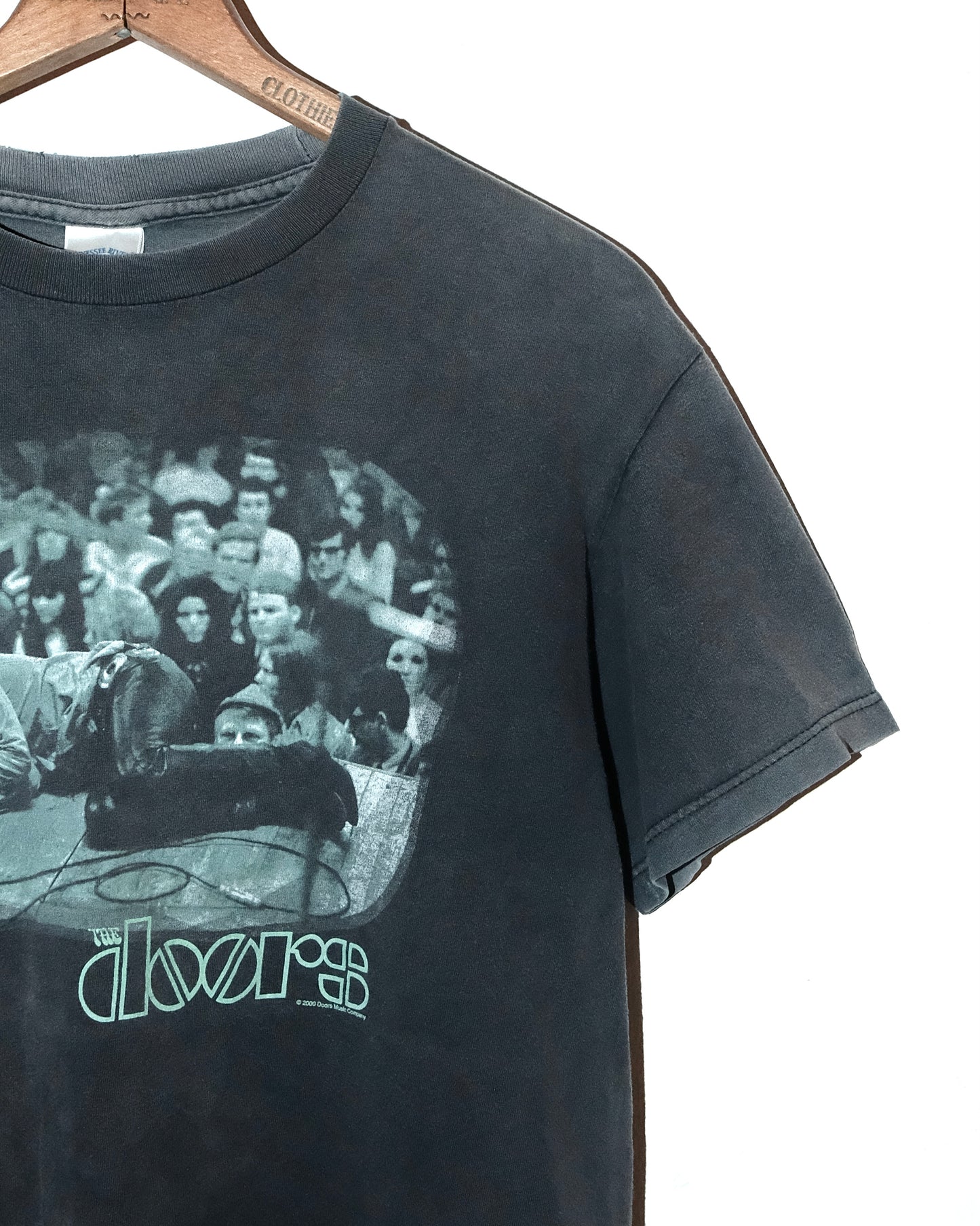 2000s THE DOORS SUN FADED BAND TEE