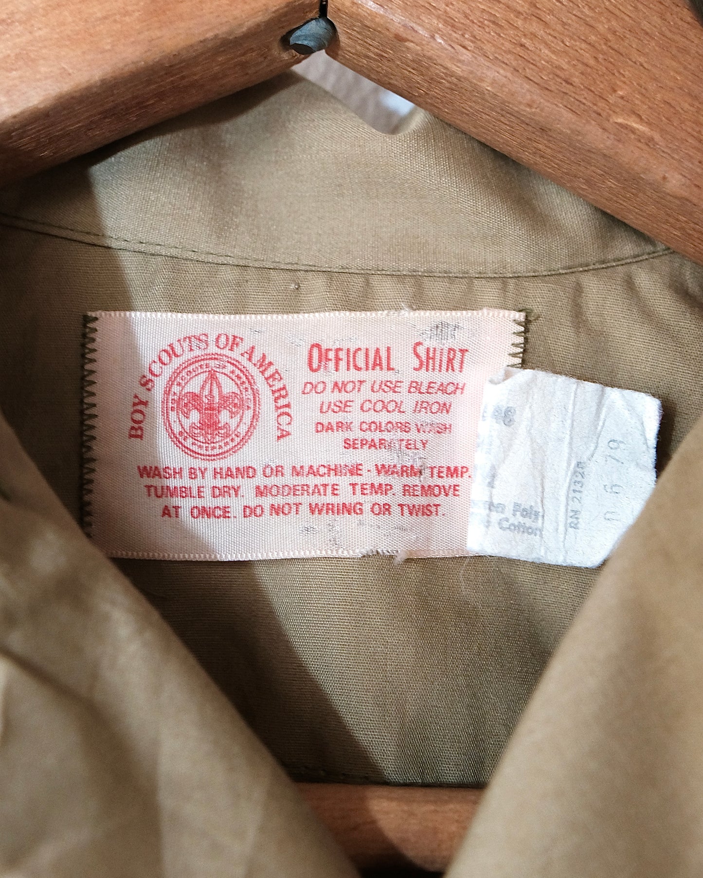 80s BOY SCOUT SHORT SLEEVE SHIRT