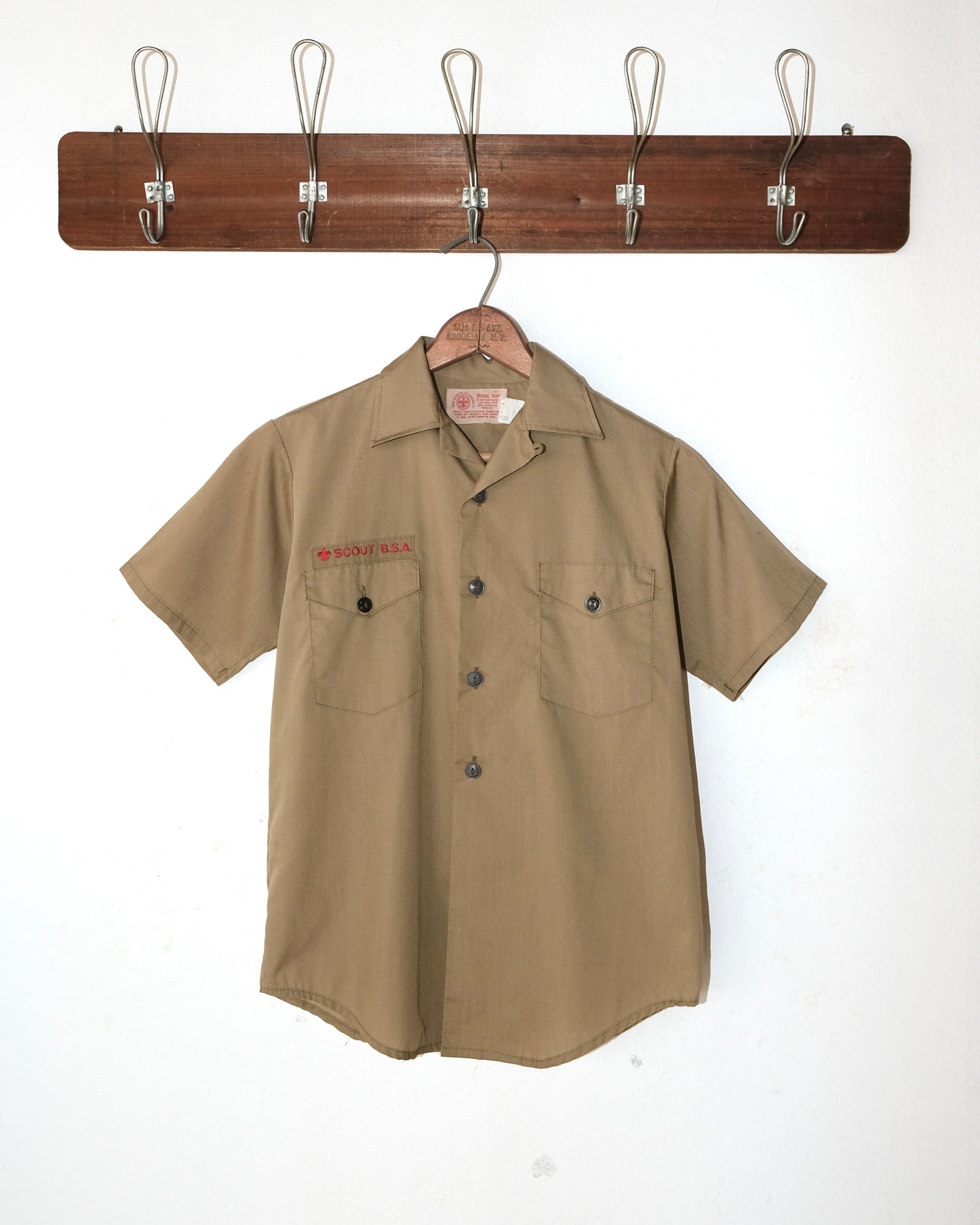 80s BOY SCOUT SHORT SLEEVE SHIRT