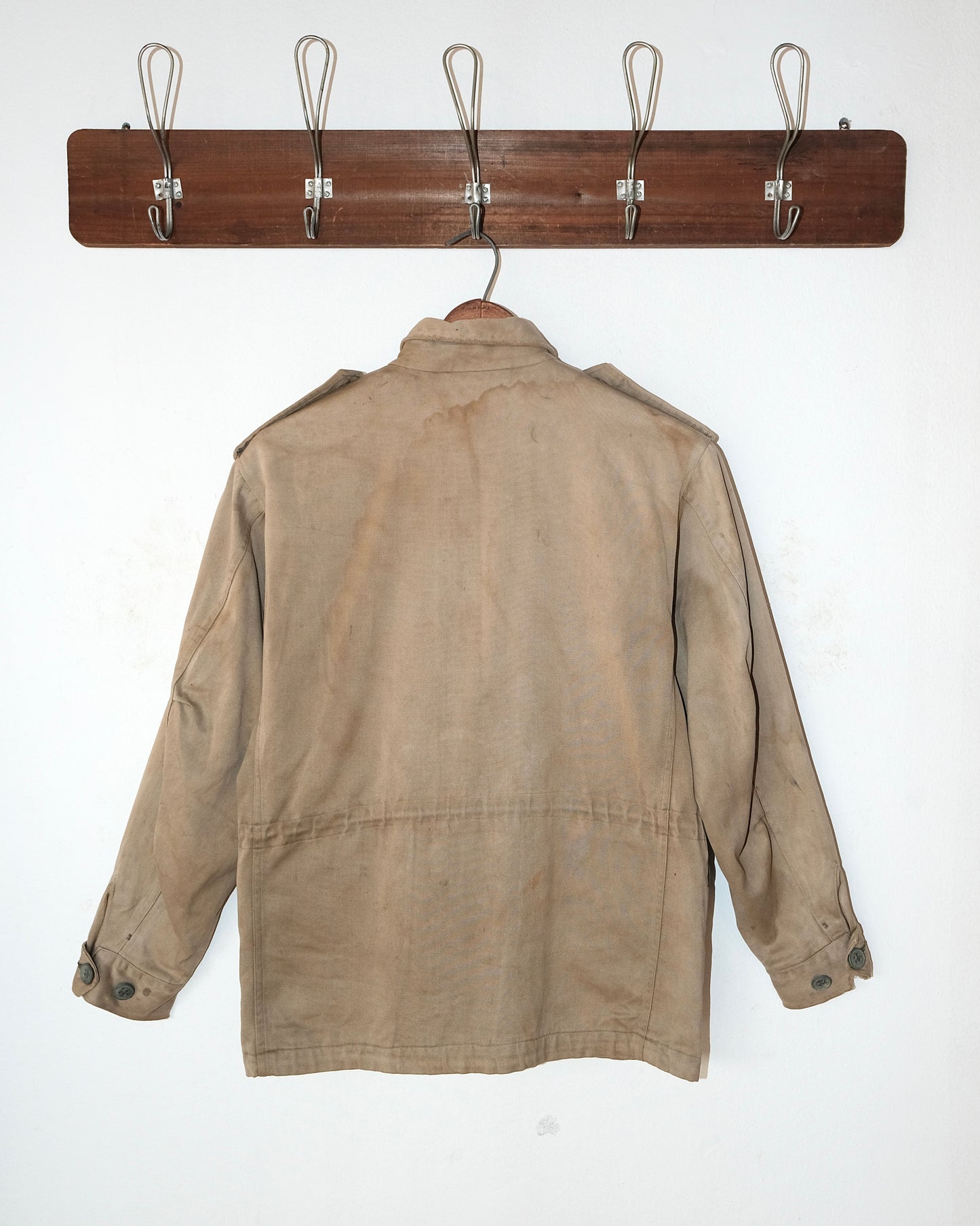 70s TYPE M-65 FADED & DISTRESSED FIELD JACKET