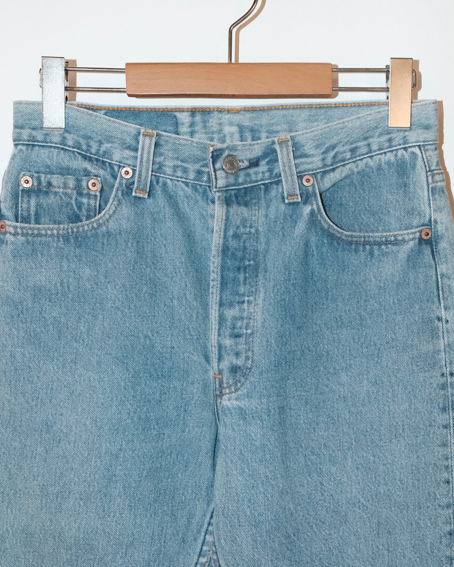 LEVI'S 501 MID WASH JEANS MADE IN U.S.A