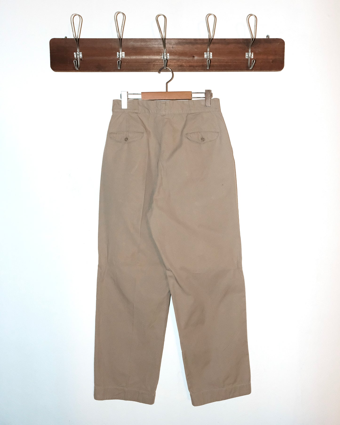 70s U.S. ARMY MILITARY KHAKIS TROUSER PANT