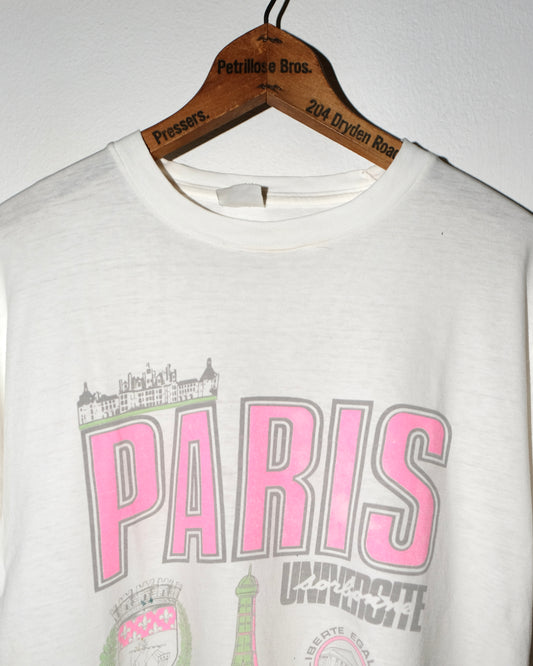 90s PARIS UNIVERSITE TEE