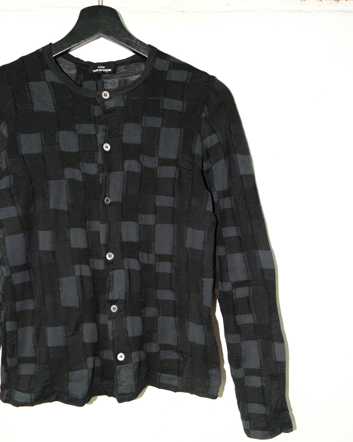 Comme des Garçons tricot PATCHES WORK CARDIGAN AD2005
