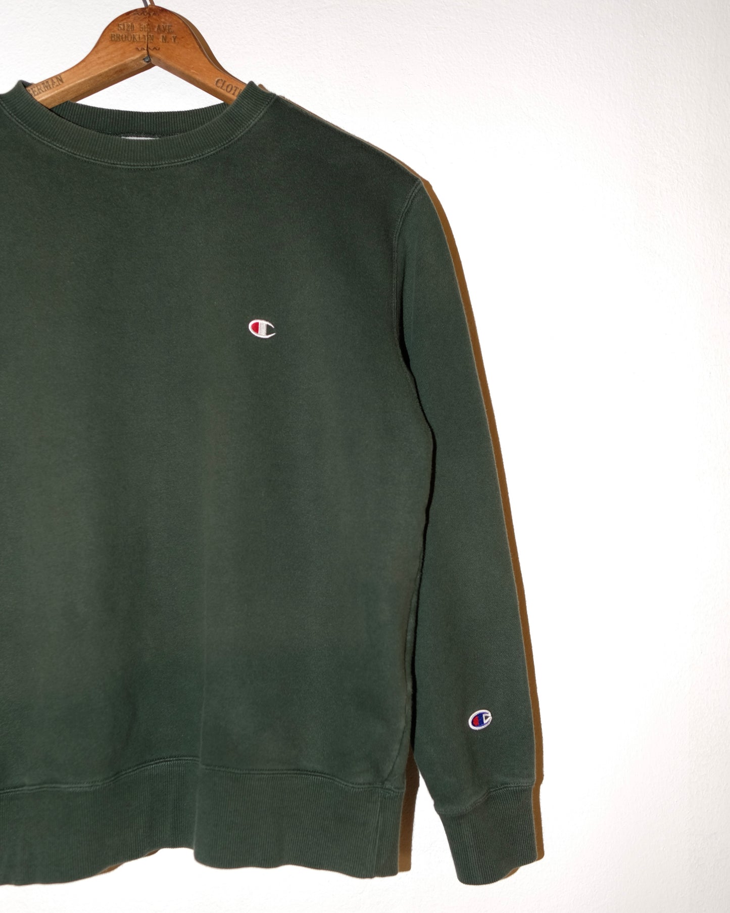 90s CHAMPION SWEATSHIRT FADED GREEN