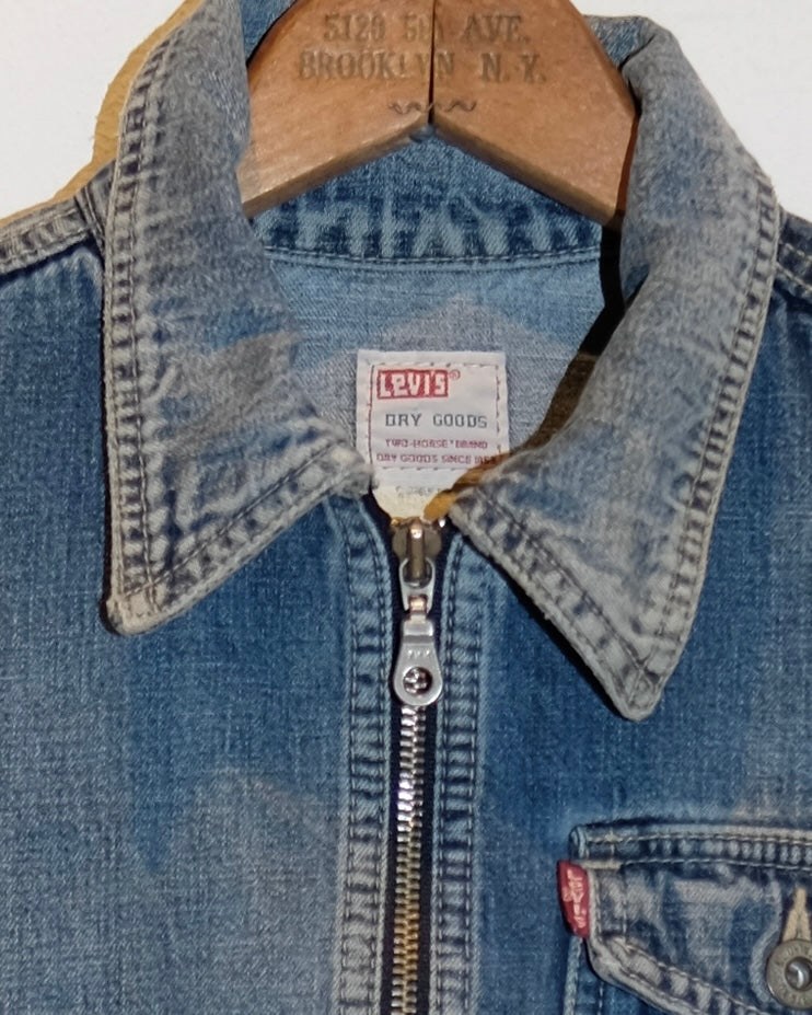 90s LEVI’S DRY GOODS DENIM ZIP-UP JACKET