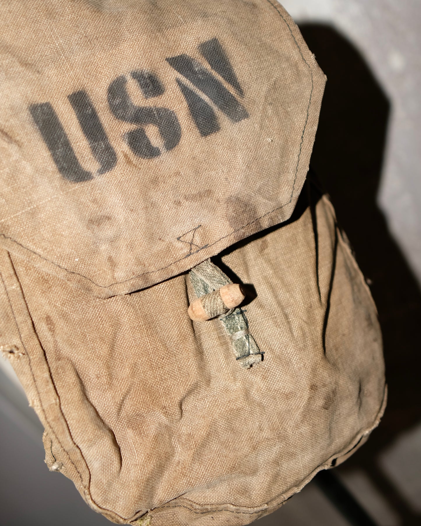 U.S.N STENCIL TOOLS CROSS BODY BAG