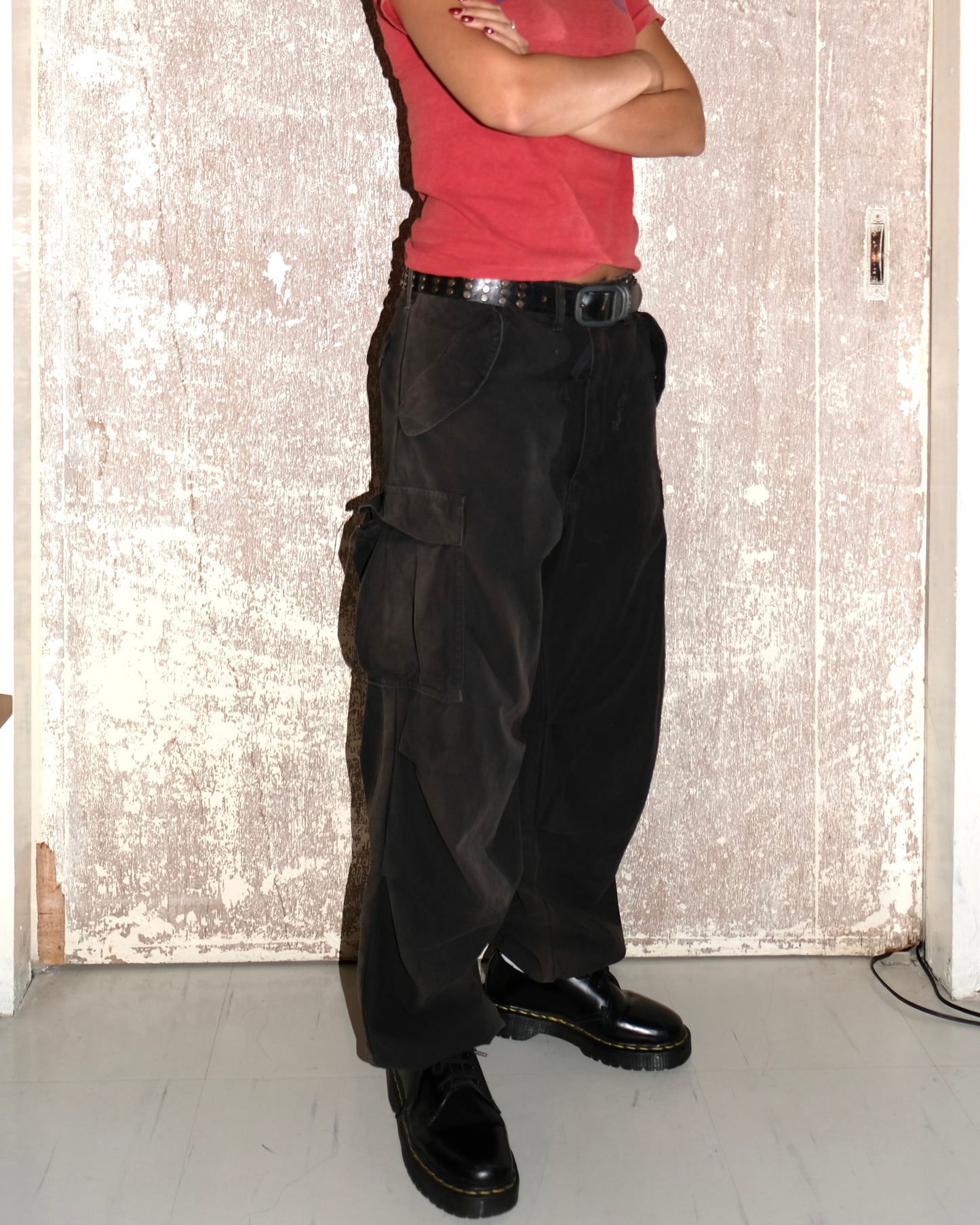 70s U.S ARMY M65 GARMENT DYE TROUSER
