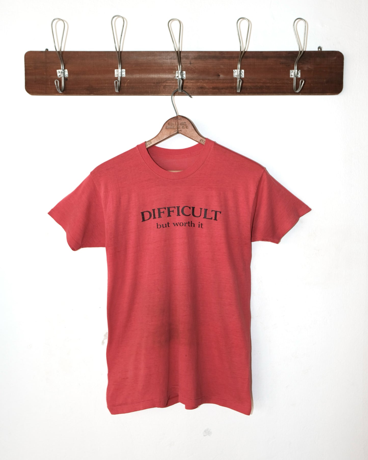 80s DIFFICULT BUT WORTH IT TEE