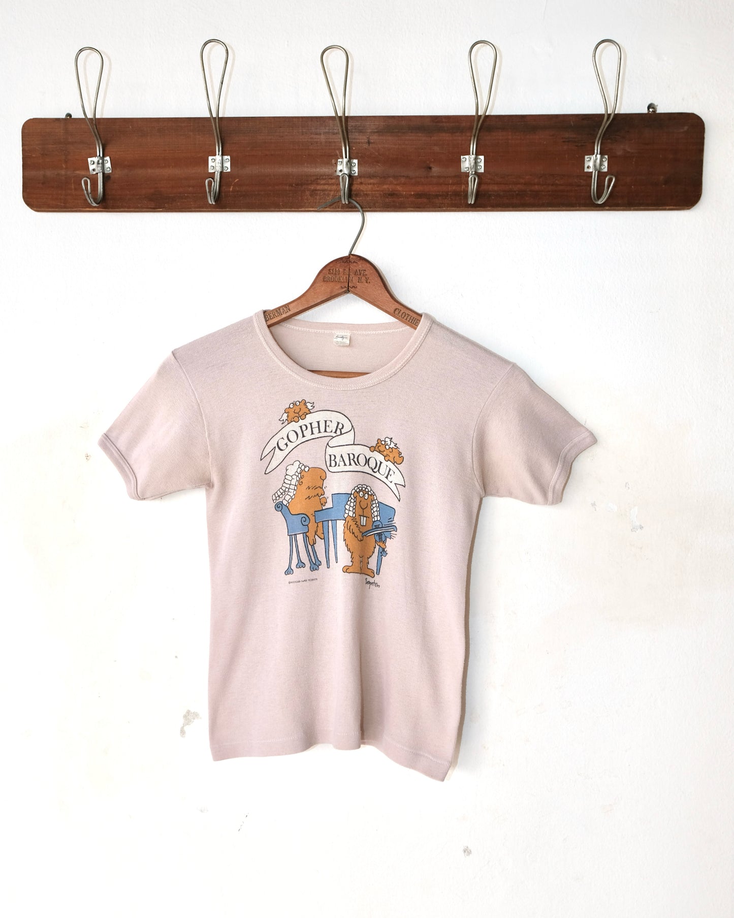 80s GOPHER BAROQUE GRAPHIC TEE