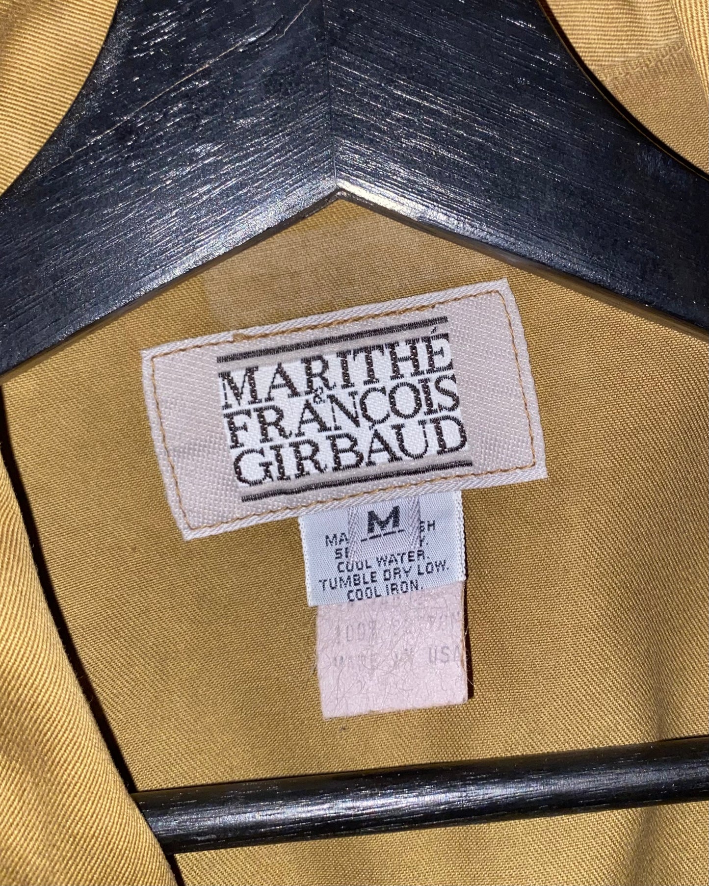 1980s Marithé + François Girbaud STRUCTURAL CROPPED UTILITY JACKET