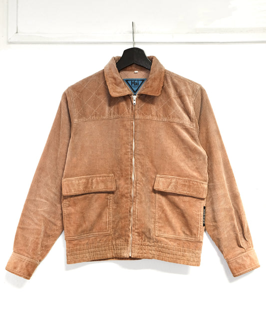 HAI SPORTING GEAR CORDUROY ZIP UP JACKET