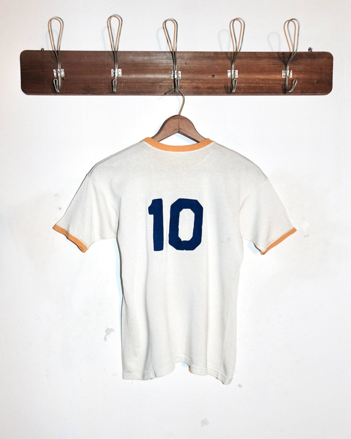 50s TECH 10 WOOL PATCH RINGER FOOTBALL JERSEY TEE