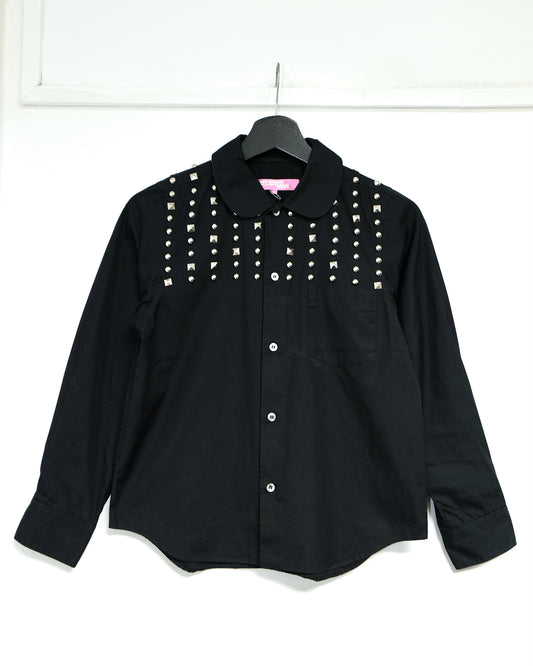 JUNYA WATANABE SS03 Studded Round collar shirt